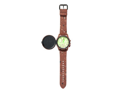 Staple x Fossil Sundial 3 Hand Automatic Movement Watch (Brown) Watch