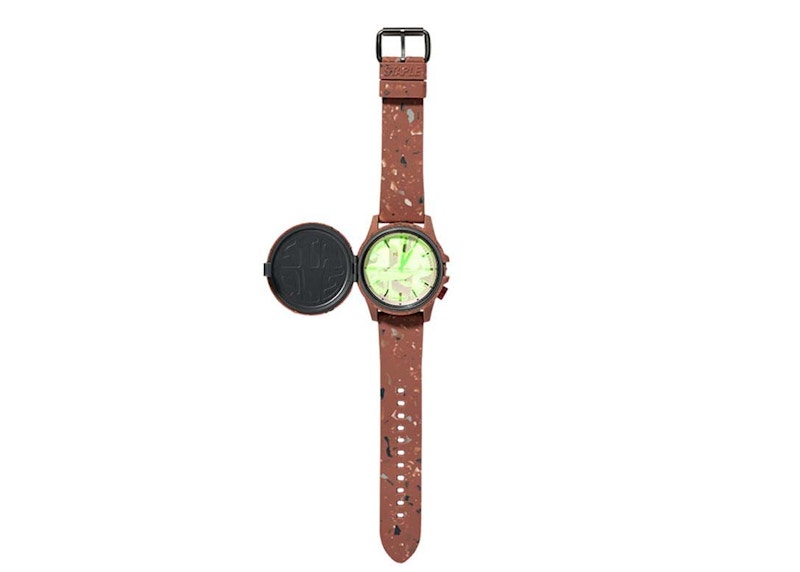Staple x Fossil Sundial 3 Hand Automatic Movement Watch (Brown) Watch