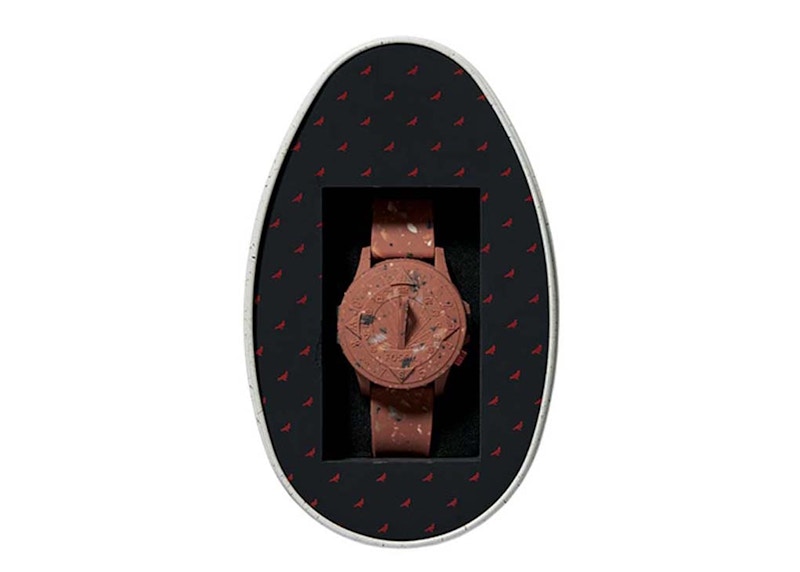 Staple x Fossil Sundial 3 Hand Automatic Movement Watch (Brown) Watch