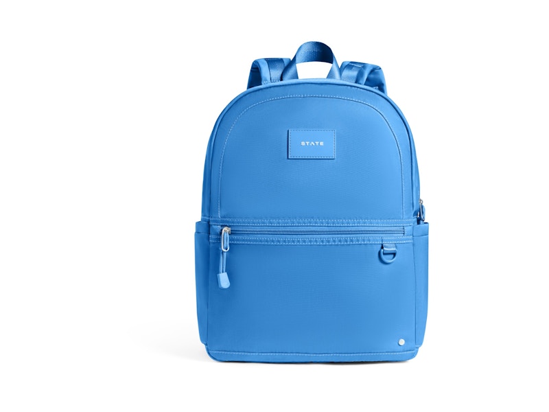 STATE Kane Double Pocket Backpack Blue