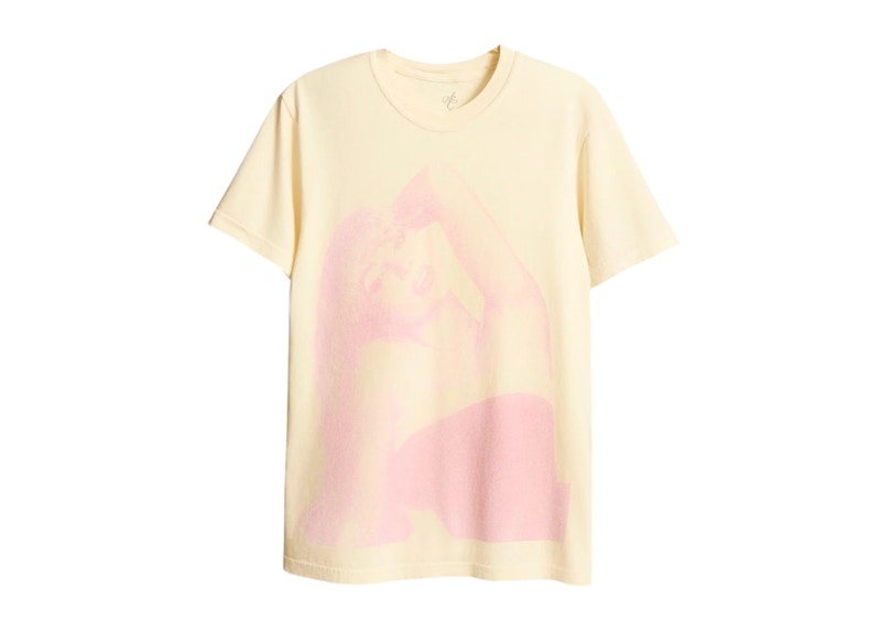 Sabrina Carpenter Espresso Photo Tee Light Yellow