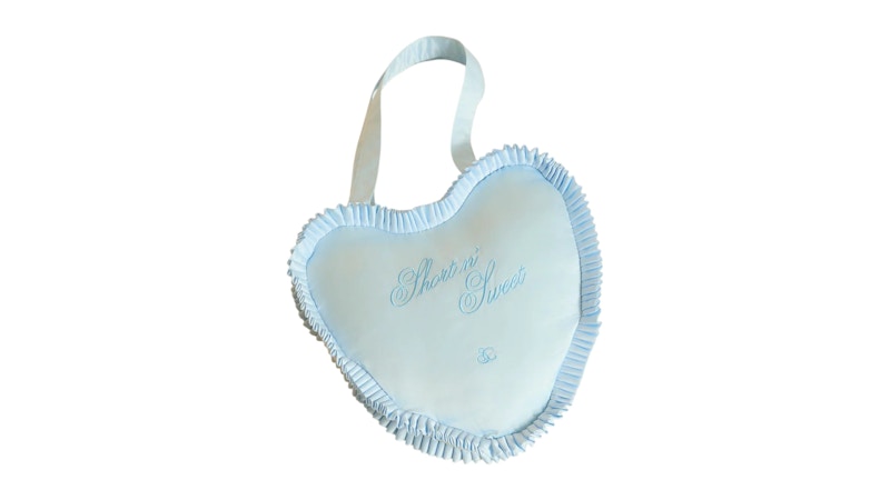 Sabrina Carpenter Short N' Sweet Heart Tote Blue