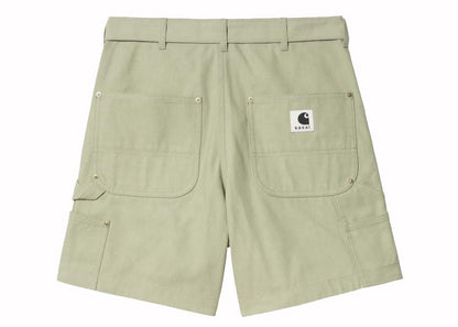 Sacai x Carharrtt WIP Duck Shorts Light Green