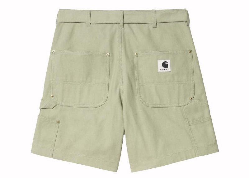 Sacai x Carharrtt WIP Duck Shorts Light Green