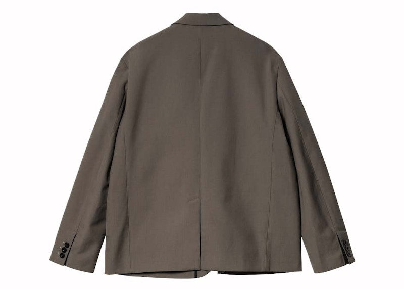 Sacai x Carharrtt WIP Suiting Bonding Jacket Taupe