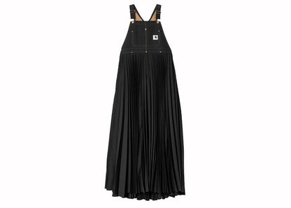 Sacai x Carharrtt WIP Women's Suiting Bonding Dress Black