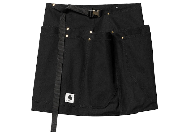 Sacai x Carhartt WIP Apron Black