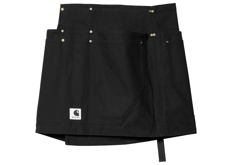 Sacai x Carhartt WIP Apron Black