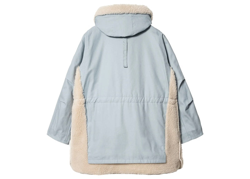 Sacai x Carhartt WIP Canvas Siberian Parka Light Blue