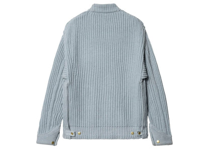 Sacai x Carhartt WIP Knit Detroit Pullover Light Blue