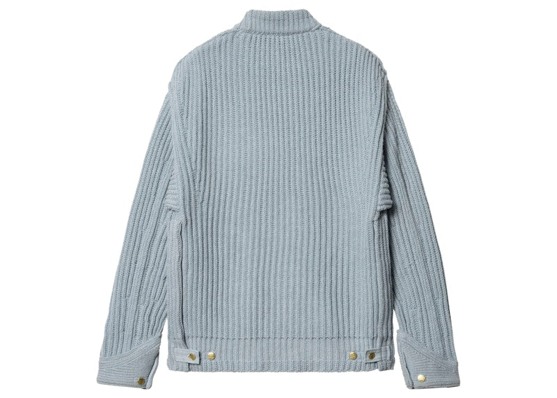 Sacai x Carhartt WIP Knit Detroit Pullover Light Blue