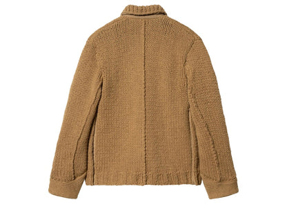 Sacai x Carhartt WIP Knit Michigan Jacket Beige