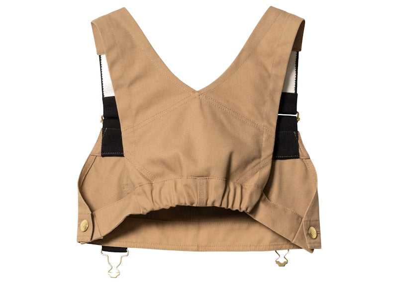 Sacai x Carhartt WIP Women's Bra Beige