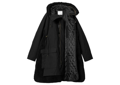 Sacai x Carhartt WIP Women's Canvas Siberian Parka Black