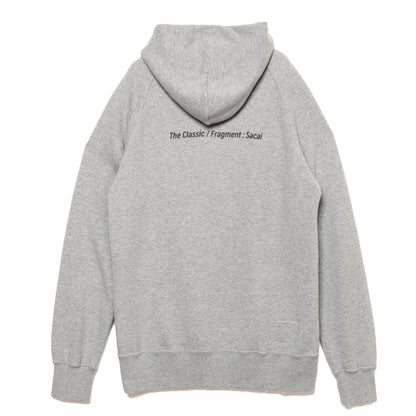 Sacai x Fragment The Classic Hoodie Grey
