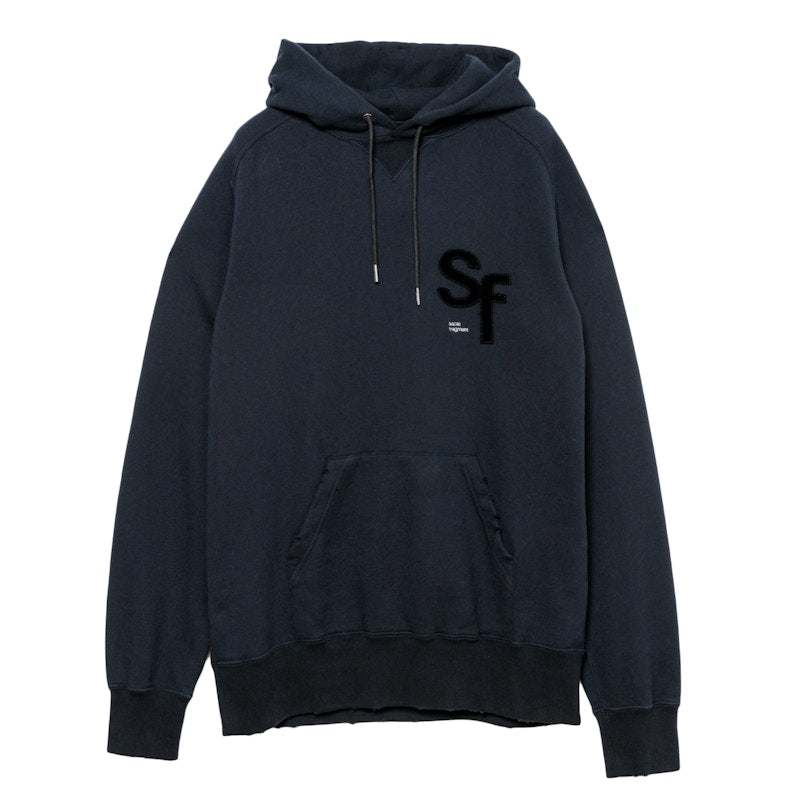 Sacai x Fragment The Classic Hoodie Navy
