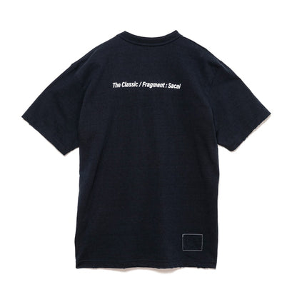 Sacai x Fragment The Classic T-shirt Navy