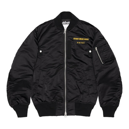 Sacai x Ultimate Breaks & Beats MA-1 Blouson Black