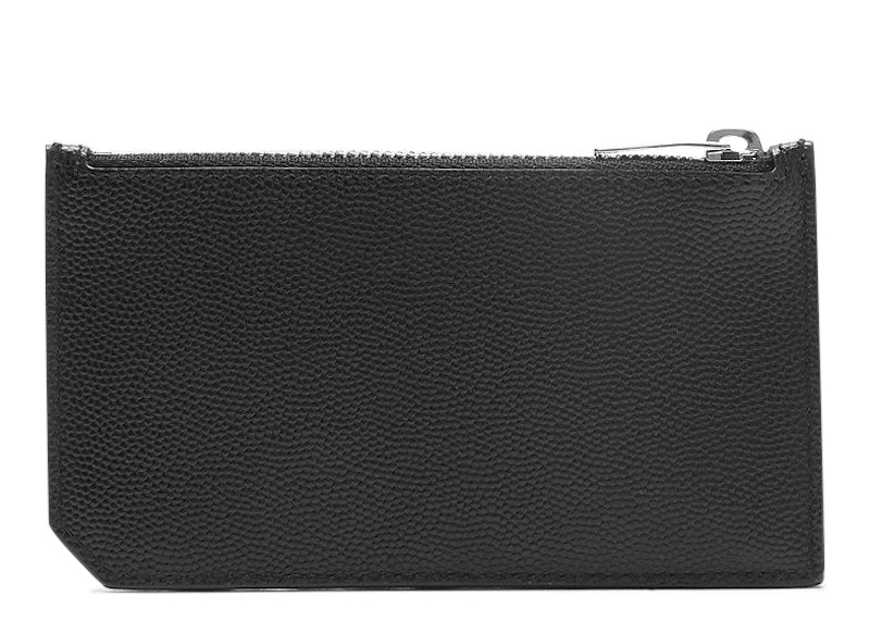 Saint Laurent 5 Fragments Pouch Card Case Grain de Poudre Black
