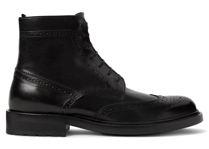 Saint Laurent Army 20 Lace Up Boot Black (2021)