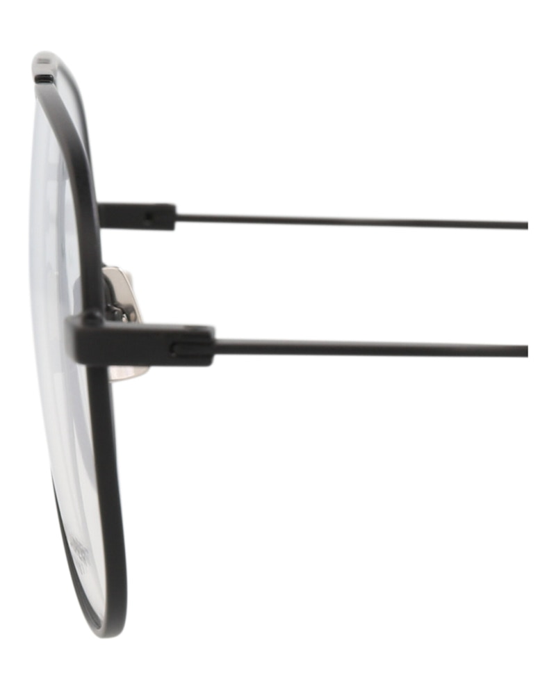 Saint Laurent Aviator-Frame Metal Optical Frames Black Black Transparent (CLASSIC11Y-30013069-001)