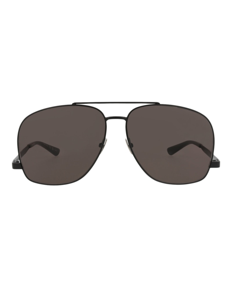Saint Laurent Aviator Sunglasses Black Black Black (SL653LEON-30014962-002)