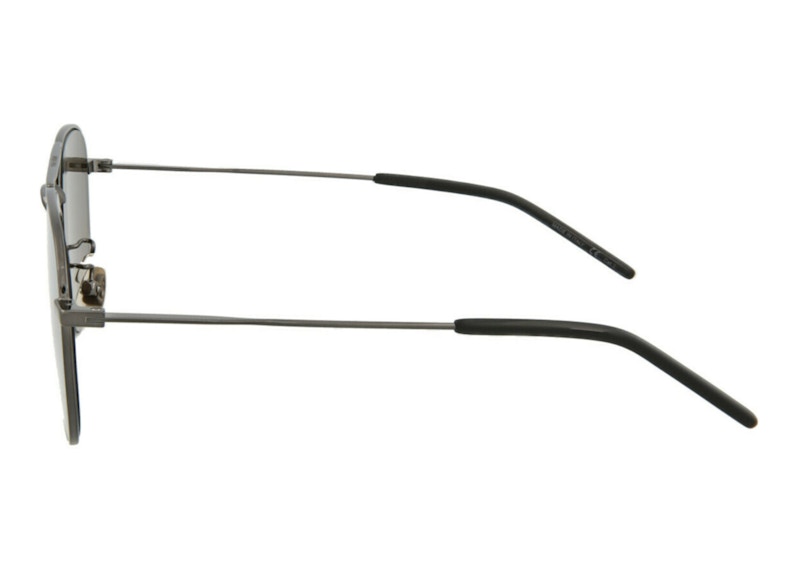 Saint Laurent Aviator Sunglasses Ruthenium/Brown (SL309-30008020-012)