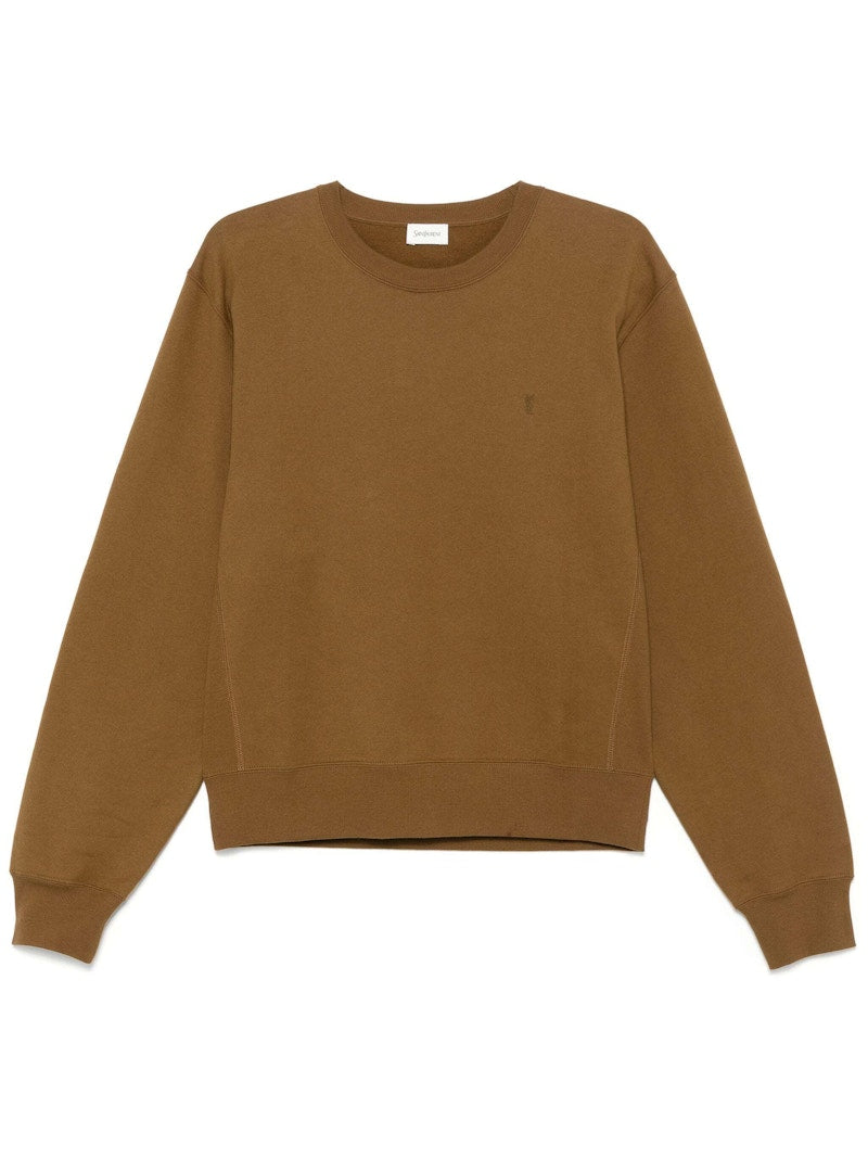 Saint Laurent Base Sweatshirt Mordore