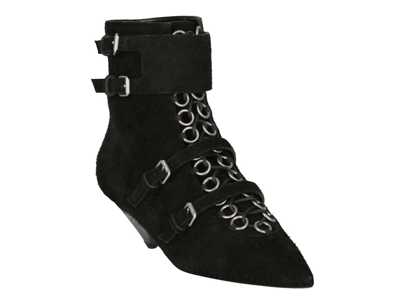Saint Laurent Blaze Ankle Boots Black (Women's)