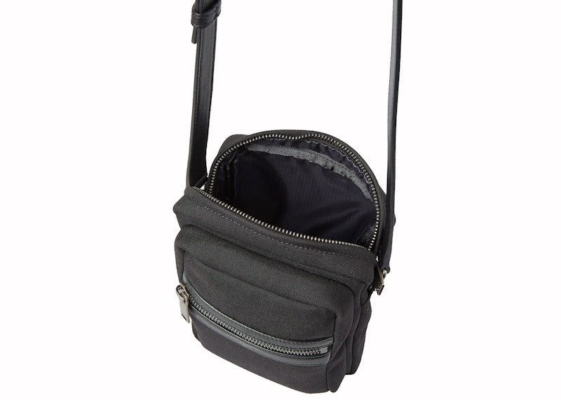 Saint Laurent Canvas Sid Crossbody Black