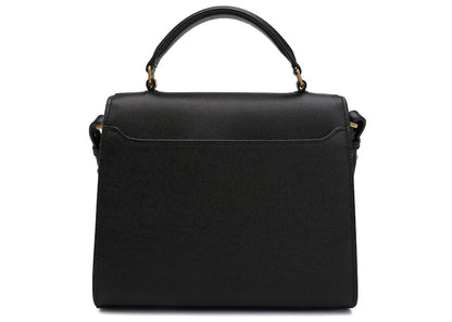 Saint Laurent Cassandra Tote Bag Mini Black