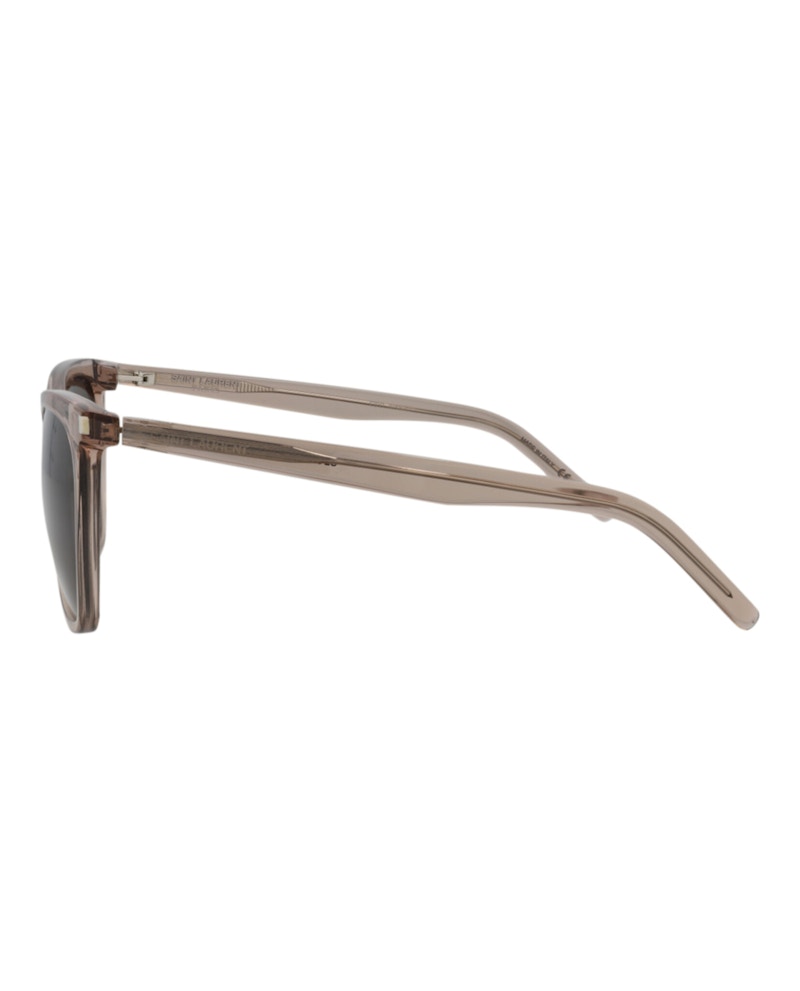 Saint Laurent Cat Eye-Frame Acetate Sunglasses Brown/Black (SL526-30013280-004)