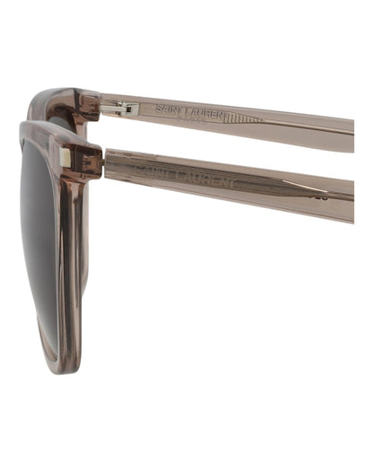 Saint Laurent Cat Eye-Frame Acetate Sunglasses Brown/Black (SL526-30013280-004)