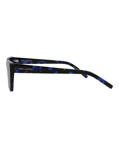 Saint Laurent Cat Eye-Frame Acetate Sunglasses Havana Havana Black (SL276MICA-30006557-009)