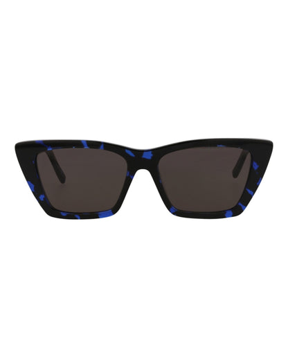 Saint Laurent Cat Eye-Frame Acetate Sunglasses Havana Havana Black (SL276MICA-30006557-009)