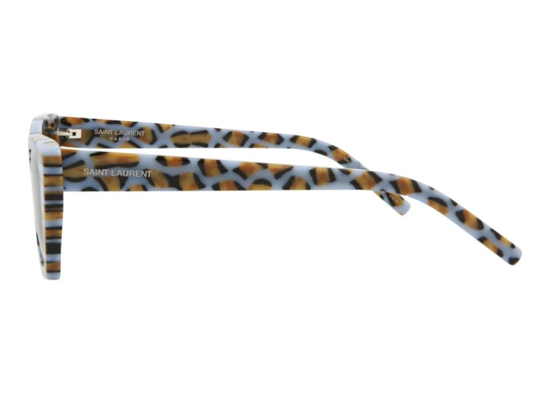 Saint Laurent Cat Eye-Frame Acetate Sunglasses Violet/Grey (SL276MICA-30006557-035-50118)