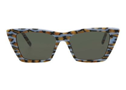 Saint Laurent Cat Eye-Frame Acetate Sunglasses Violet/Grey (SL276MICA-30006557-035-50118)