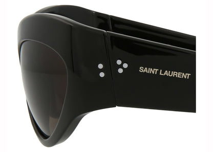 Saint Laurent Cat Eye Frame Injection Sunglasses Black/Black (SL73-30013518-001-00344)