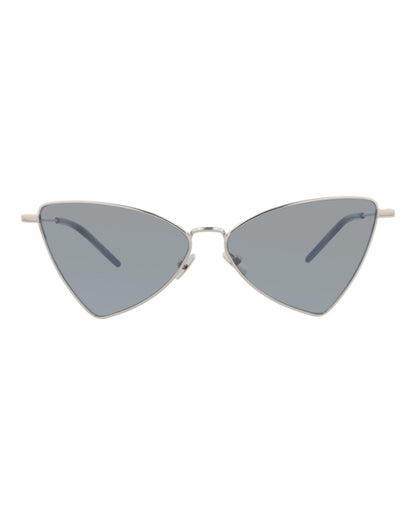 Saint Laurent Cat Eye-Frame Metal Sunglasses Silver Silver Silver (SL303JERRY-30007822-010)