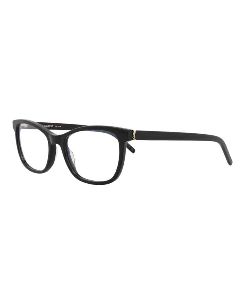 Saint Laurent Cat Eye-Frame Recycled Acetate Optical Frames Black Black Transparent (SLM121-30014323-001)