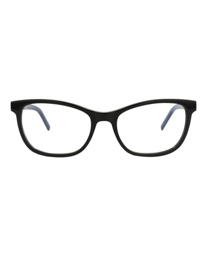 Saint Laurent Cat Eye-Frame Recycled Acetate Optical Frames Black Black Transparent (SLM121-30014323-001)