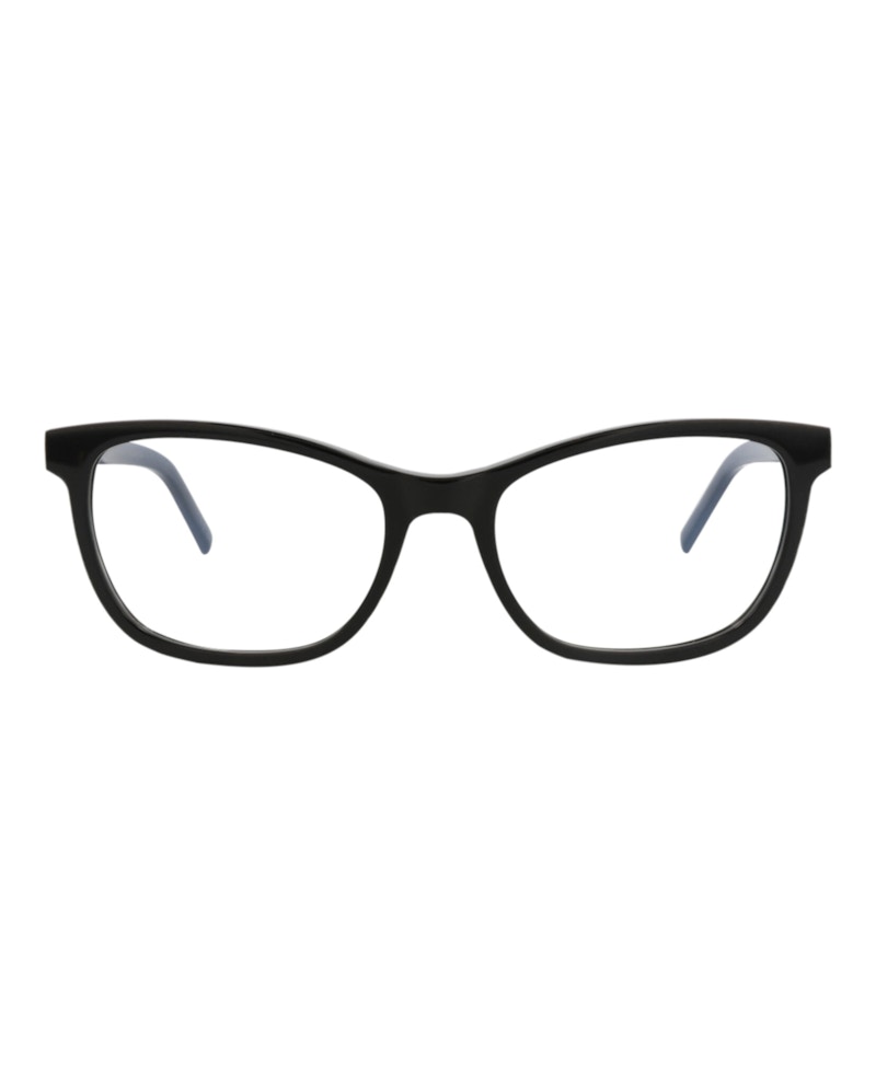 Saint Laurent Cat Eye-Frame Recycled Acetate Optical Frames Black Black Transparent (SLM121-30014323-001)