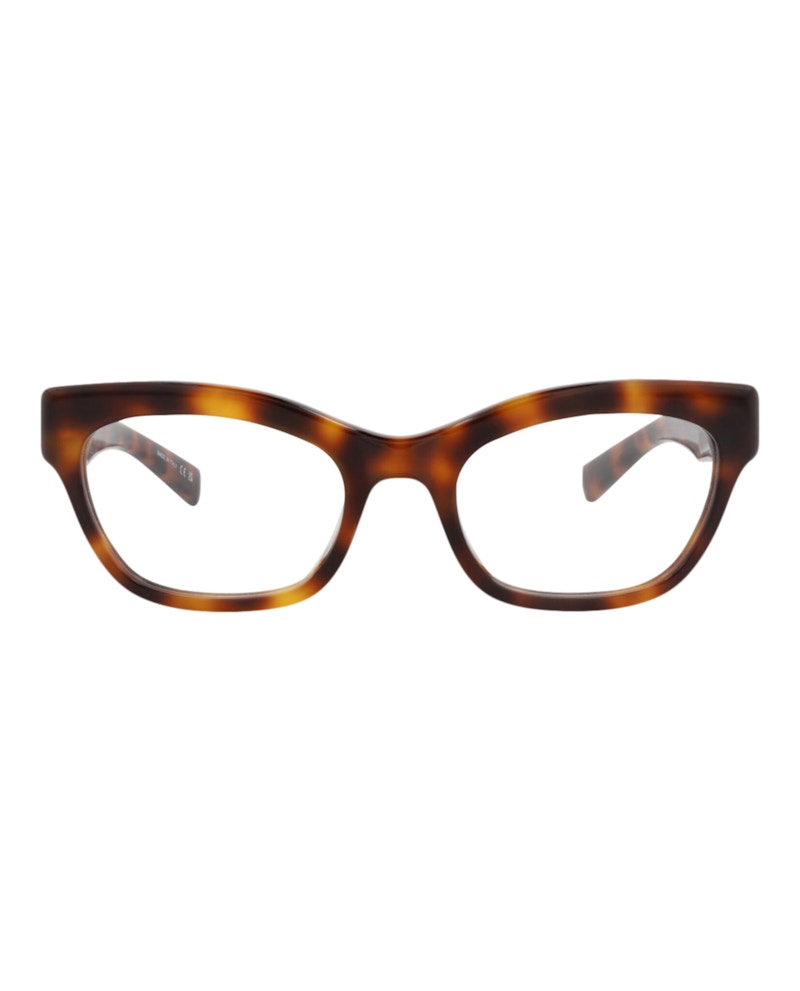 Saint Laurent Cat Eye-Frame Recycled Acetate Optical Frames Havana Havana Transparent (SL643-30014748-003)