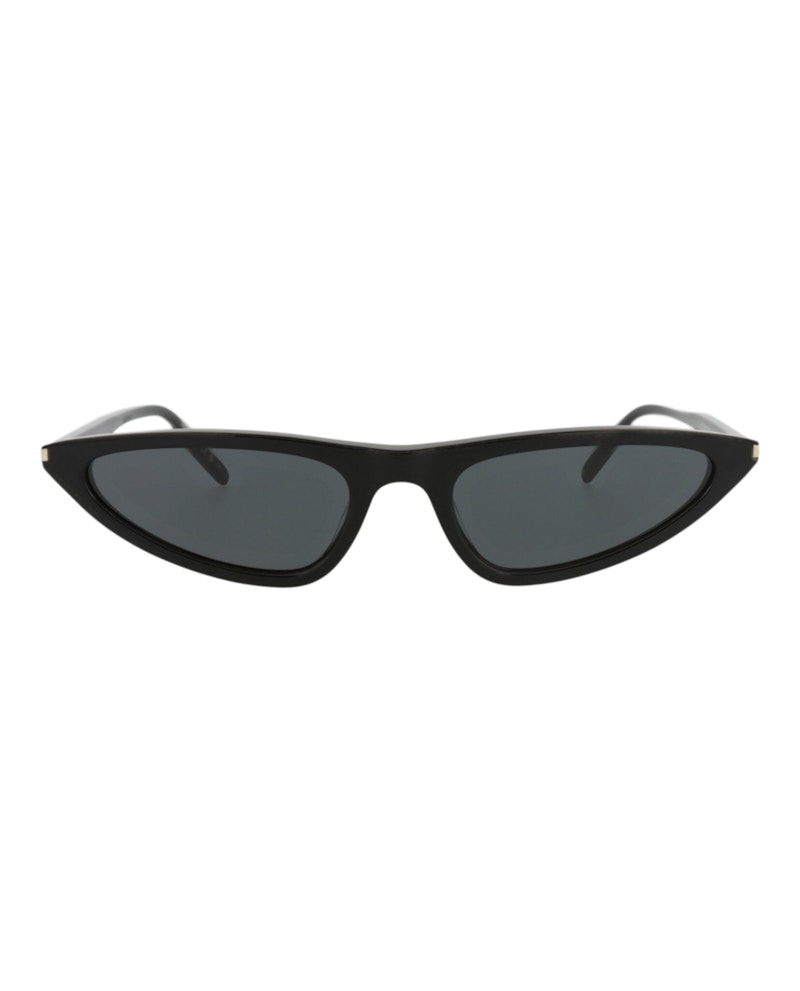 Saint Laurent Cat Eye-Frame Recycled Acetate Sunglasses Black Black Black (SL703-30015705-001)