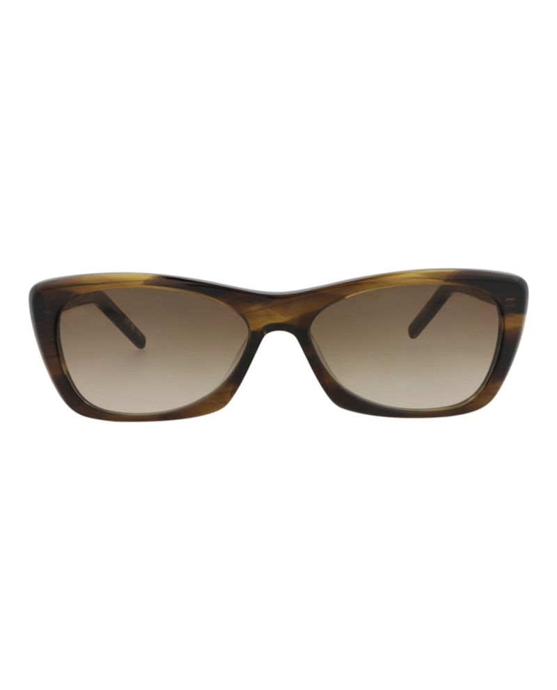 Saint Laurent Cat Eye-Frame Recycled Acetate Sunglasses Havana Havana Brown (SL613-30014612-004)