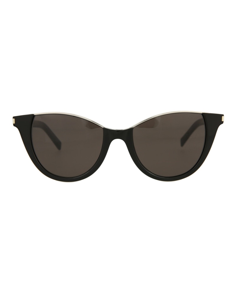 Saint Laurent Cat Eye Sunglasses Black/Black/Black (SL368STELL-30008956-001)