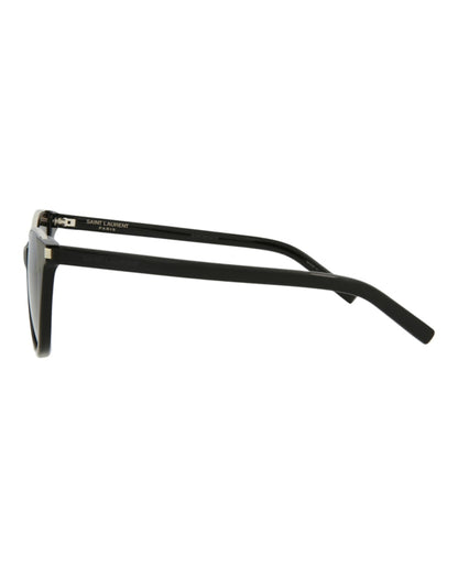 Saint Laurent Cat Eye Sunglasses Black/Black/Black (SL368STELL-30008956-001)