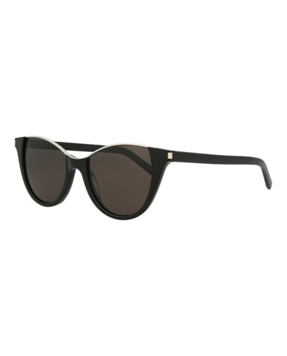 Saint Laurent Cat Eye Sunglasses Black/Black/Black (SL368STELL-30008956-001)
