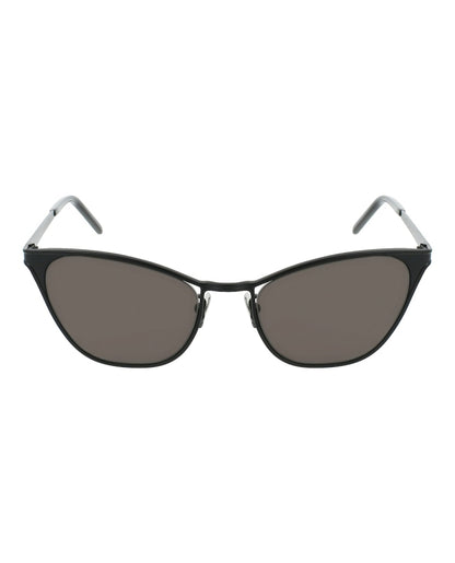 Saint Laurent Cat Eye Sunglasses Black/Black/Black (SL409-30009588-002)