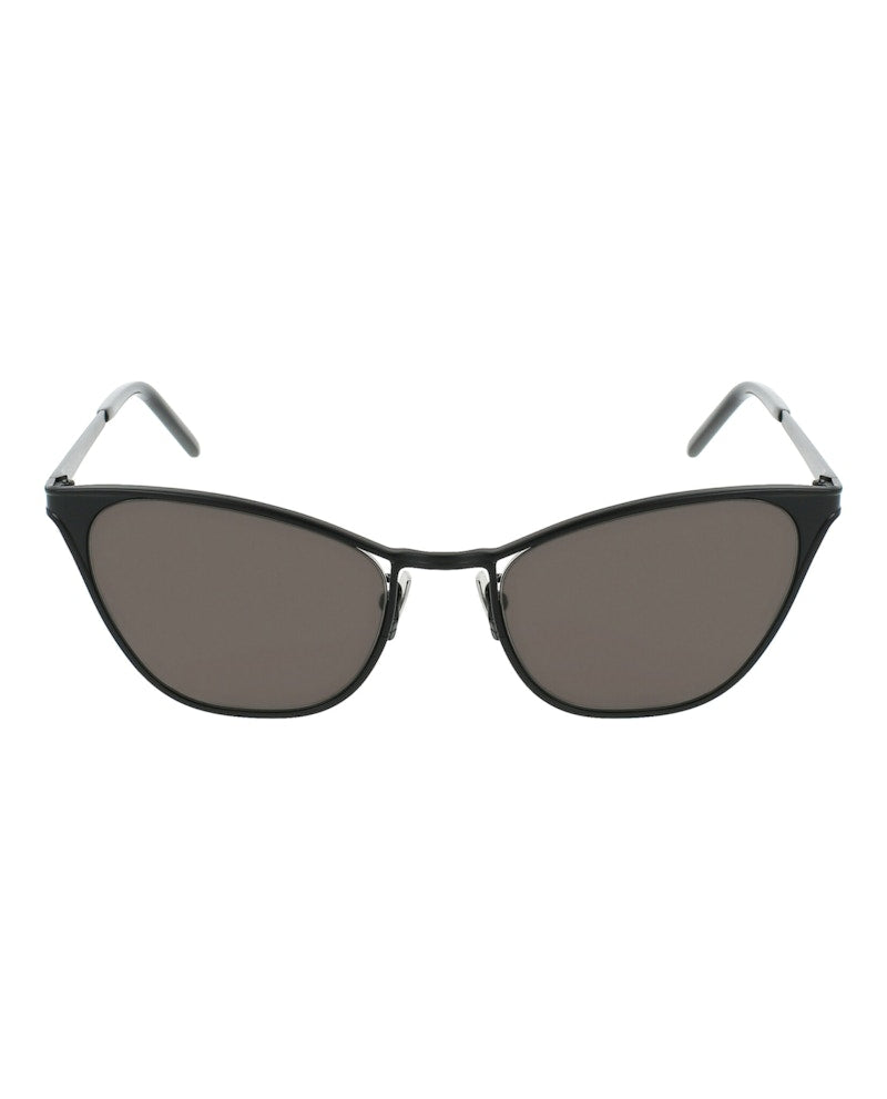 Saint Laurent Cat Eye Sunglasses Black/Black/Black (SL409-30009588-002)